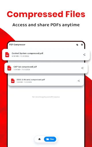 PDF Compressor ডাউনলোড করুন – পিডিএফ সাইজ কমান ১ এমবি-র নিচে - Screenshot 11