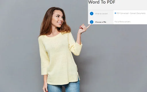 Word to PDF for Google Chrome™ ডাউনলোড করুন – দ্রুত কনভার্টার - Screenshot 1