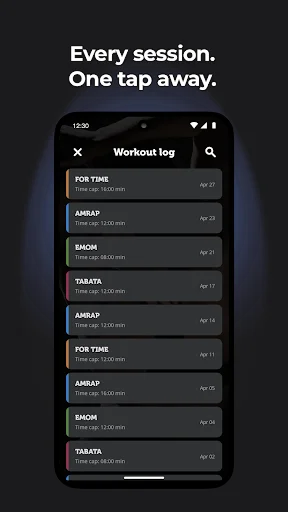WOD 365 Timer ডাউনলোড করুন – সেরা CrossFit ও HIIT টাইমার - Screenshot 4