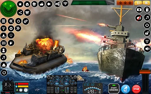 US Army Hovercraft Simulator ডাউনলোড করুন – সেরা মিলিটারী গেম - Screenshot 22