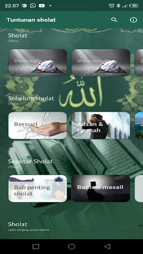Panduan Sholat Wajib & Sunnah ডাউনলোড করুন – সম্পূর্ণ সালাত নির্দেশিকা - Screenshot 7