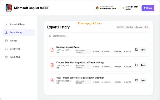 Microsoft Copilot to PDF ডাউনলোড করুন – চ্যাট এক্সপোর্ট করুন সহজে - Screenshot 5