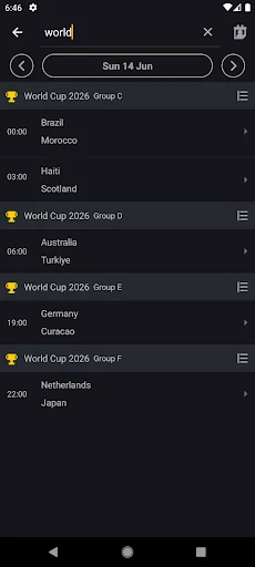 LiveScore Football ডাউনলোড করুন – সেরা ফুটবল আপডেট ও লাইভ স্কোর - Screenshot 3