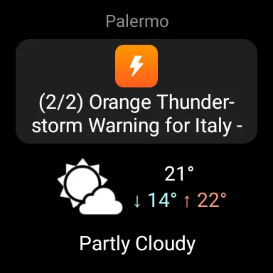 Weather Switzerland XL PRO ডাউনলোড করুন – সঠিক আবহাওয়ার পূর্বাভাস - Screenshot 18