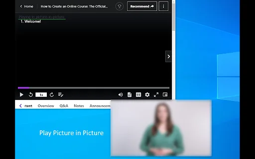 Udemy Picture-in-Picture ডাউনলোড করুন – সেরা ভিডিও টুল - Screenshot 2
