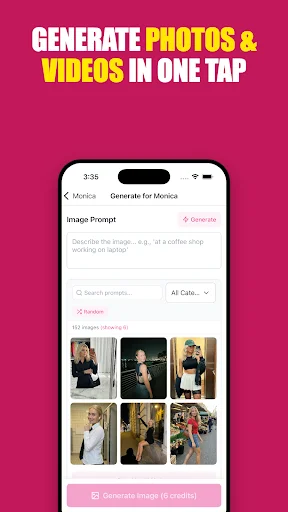 AI Influencer Generator ডাউনলোড করুন – সেরা AI ভিডিও মেকার - Screenshot 4