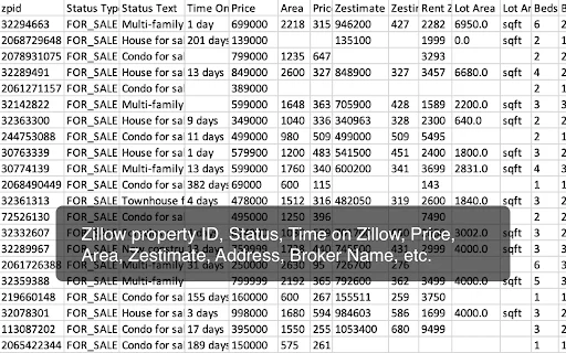 Real Estate Data Scraper ডাউনলোড করুন – Zillow থেকে ডেটা এক্সট্রাক্ট করুন - Screenshot 3