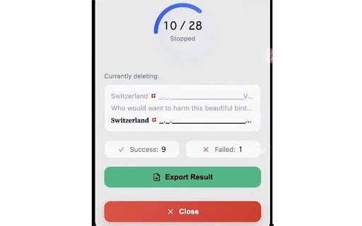 DeleteTik ডাউনলোড করুন – TikTok রিপোস্ট ও ভিডিও বাল্ক ডিলিট করুন - Screenshot 3