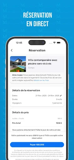 Muslim Vacances ডাউনলোড করুন – হালাল থাকার জায়গা বুক করুন - Screenshot 4