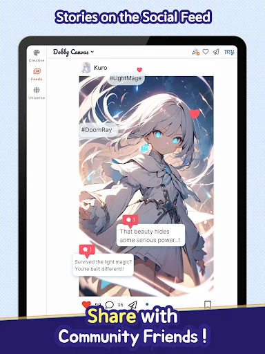 Dobby Canvas ডাউনলোড করুন – সেরা AI ইমেজ জেনারেটর অ্যাপ - Screenshot 20