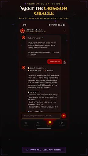 Crimson Desert: Fan Guide ডাউনলোড করুন – বস ও মিশন টিপস - Screenshot 7