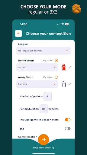 Statastic Basketball Tracker ডাউনলোড করুন – সেরা বাস্কেটবল স্ট্যাটস অ্যাপ - Screenshot 3