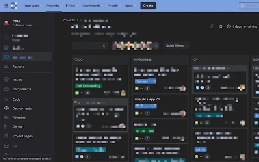 Jira Black – Dark Mode ডাউনলোড করুন – সেরা Jira ডার্ক থিম - Screenshot 1