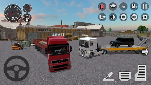 Hard Truck Driver Simulator 3D ডাউনলোড করুন – সেরা ট্রাক গেম - Screenshot 2