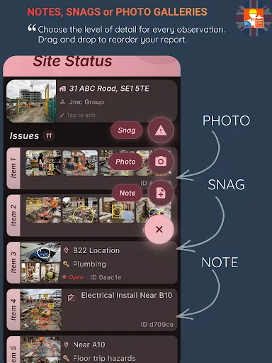 SiteReport ডাউনলোড করুন – প্রফেশনাল সাইট অডিট ও ডেইলি লগ - Screenshot 9