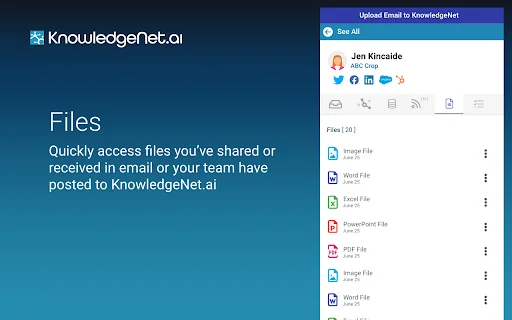 KnowledgeNet.ai Extension ডাউনলোড করুন – স্মার্ট সেলস টুল - Screenshot 4