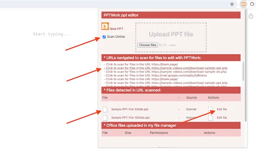 PPTWork অনলাইন প্রেজেন্টেশন এডিটর ডাউনলোড করুন – সেরা ফ্রি টুল - Screenshot 1
