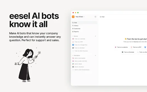 eesel AI ডাউনলোড করুন – Google Docs এবং Zendesk-এর জন্য সেরা AI - Screenshot 1