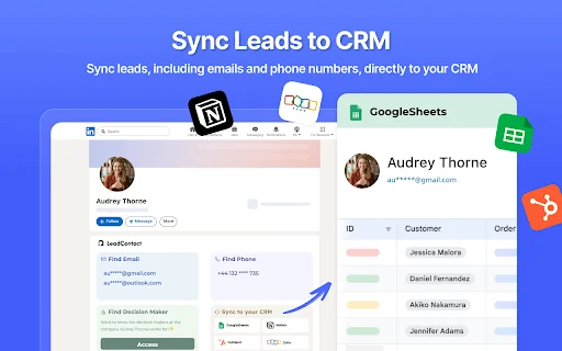 LeadContact ডাউনলোড করুন – সেরা লিড জেনারেশন টুল ও ইমেইল ফাইন্ডার - Screenshot 3