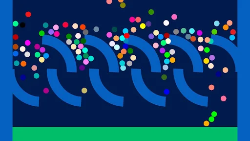 Color Marble Race Stream Run ডাউনলোড করুন – সেরা মার্বেল রেসিং গেম - Screenshot 2
