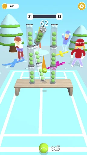 Tennis Bouncing Master 3D ডাউনলোড করুন – সেরা বল বাউন্সিং গেম - Screenshot 3