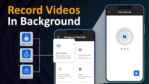 Background Video Recorder ডাউনলোড করুন – HD ভিডিও রেকর্ডার - Screenshot 11