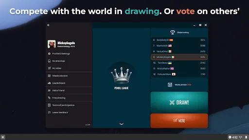 Drawing Battles: Art Challenge ডাউনলোড করুন – সেরা আর্ট গেম - Screenshot 19