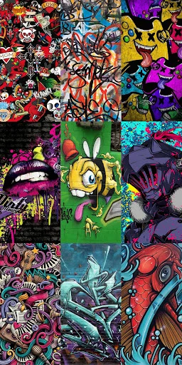 Graffiti Wallpaper ডাউনলোড করুন – সেরা স্ট্রিট আর্ট ব্যাকগ্রাউন্ড - Screenshot 12