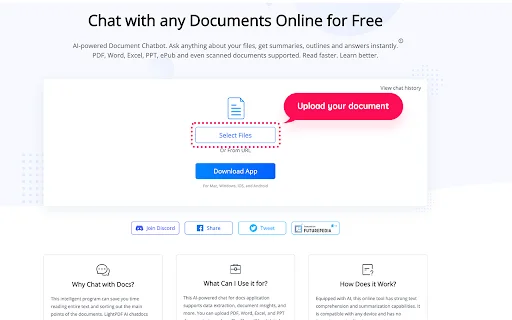 LightPDF ডাউনলোড করুন – সেরা AI PDF চ্যাট ও এডিটর টুল - Screenshot 2