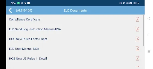 ALS eLog Book ডাউনলোড করুন – সেরা HOS রেকর্ডিং সমাধান - Screenshot 19