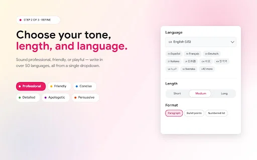 AI Search Assistant for Google & Email Writer ডাউনলোড করুন - Screenshot 2