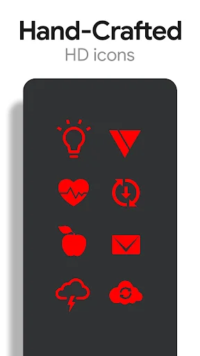 RedRetro – Terminal Theme ডাউনলোড করুন – সেরা রেড আইকন প্যাক - Screenshot 1