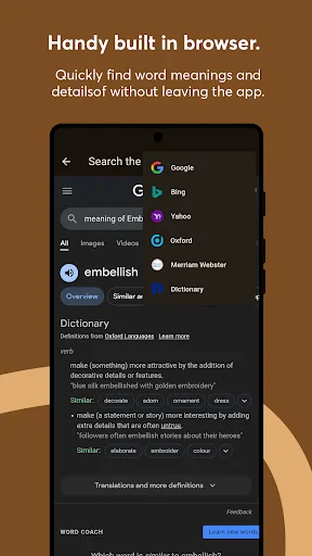 Create Dictionary ডাউনলোড করুন – নিজস্ব শব্দভাণ্ডার তৈরি করুন - Screenshot 4