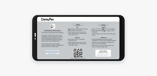 DisplayPass Receiver ডাউনলোড করুন – স্মার্ট টিভি স্ক্রিন শেয়ারিং - Screenshot 2