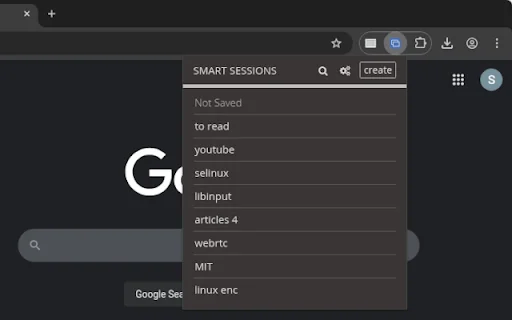 Smart Sessions – Tab Manager ডাউনলোড করুন | ব্রাউজার সেশন ম্যানেজমেন্ট - Screenshot 1