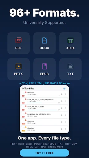 Office Reader: PDF Word Excel ডাউনলোড করুন – সেরা ডকুমেন্ট ভিউয়ার - Screenshot 3