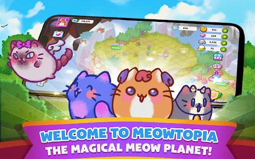 Meowtopia: Zodiac Cat Merge ডাউনলোড করুন – সেরা ক্যাট মার্জ গেম - Screenshot 17