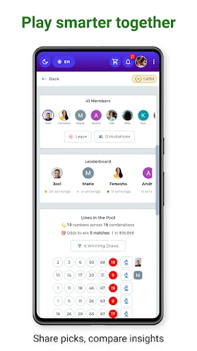 Lucky Picks: Lottery AI ডাউনলোড করুন – সেরা লটারি নম্বর জেনারেটর - Screenshot 6