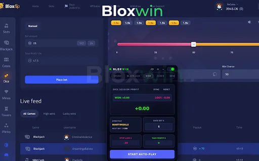 BloxWin ডাউনলোড করুন – Bloxflip গেমপ্লের জন্য সেরা টুল - Screenshot 3