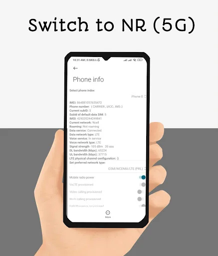 5G Only ডাউনলোড করুন – নেটওয়ার্ক মোড সুইচার ও স্পিড টেস্ট টুল - Screenshot 3