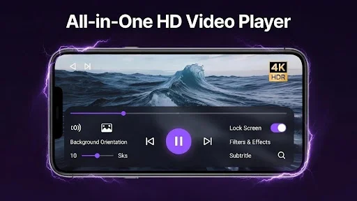 HD Player: All Format HD ডাউনলোড করুন – সেরা ভিডিও প্লেয়ার - Screenshot 1