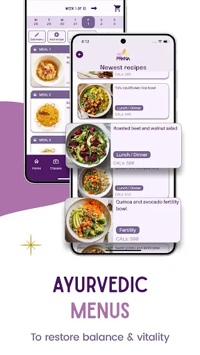 Prana: Ayurveda Female Fitness ডাউনলোড করুন – ওজন কমানোর সেরা অ্যাপ - Screenshot 2