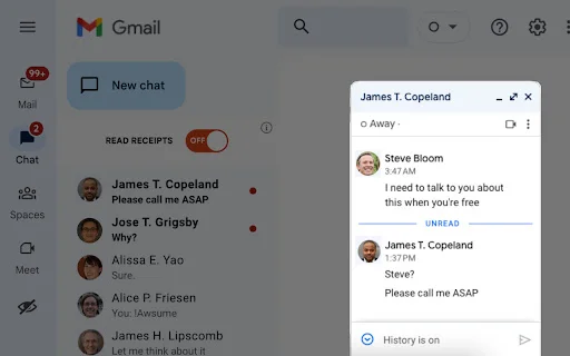 Google Chat-এ Read Receipt বন্ধ করুন – সহজে ব্যবহার করুন - Screenshot 2