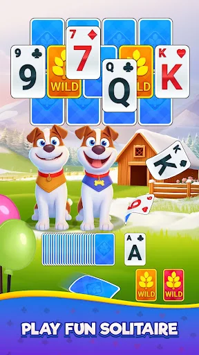 Tripeaks Solitaire Farm ডাউনলোড করুন – সেরা কার্ড গেম - Screenshot 1