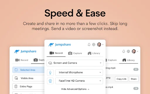 Jumpshare ডাউনলোড করুন – সেরা ফ্রি স্ক্রিন রেকর্ডার ও ক্যাপচার টুল - Screenshot 4