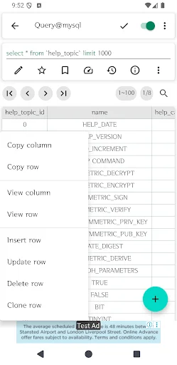MySQL Viewer ডাউনলোড করুন – নিরাপদ এবং শক্তিশালী ডেটাবেস ম্যানেজমেন্ট - Screenshot 5