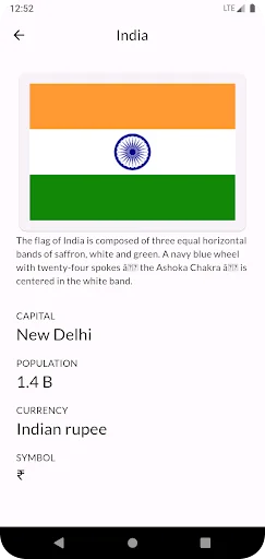 Country Flags ডাউনলোড করুন – বিশ্বের সকল দেশের পতাকা ও তথ্য - Screenshot 8